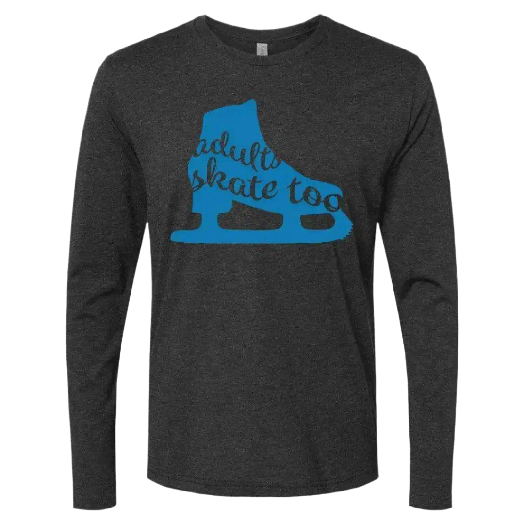 Skate Silhouette Long Sleeve - Adults Skate Too LLC