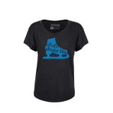 AST Skate Silhouette Women's Dolman Tee Adults Skate Too LLC