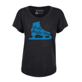 [VAULT] Women's Flowy Dolman Tee (Choose Your Design) - Adults Skate Too LLC