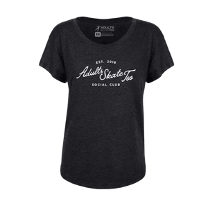 Social Club Dolman Tee - Adults Skate Too LLC