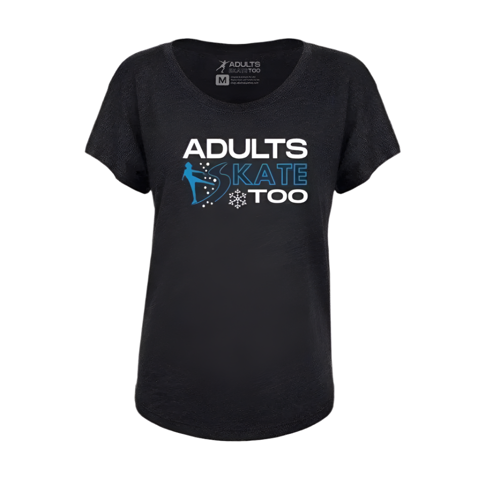 Winter Dolman Tee - Adults Skate Too LLC