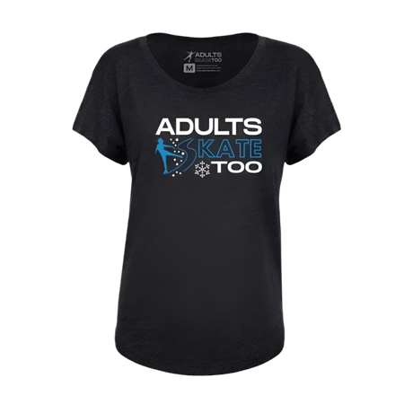 Winter Dolman Tee - Adults Skate Too LLC