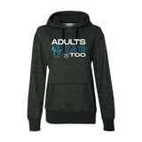 AST Winter Women's Glitter Hoodie - Adults Skate Too LLC