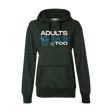 Winter Glitter Hoodie - Adults Skate Too LLC