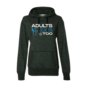 Winter Glitter Hoodie - Adults Skate Too LLC