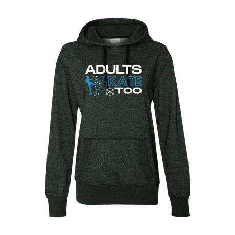 Winter Glitter Hoodie - Adults Skate Too LLC