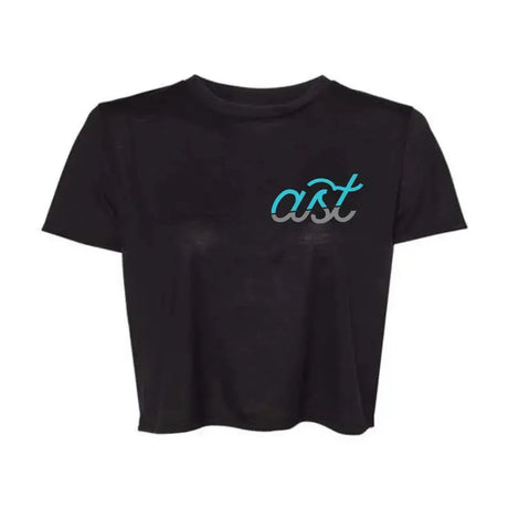 AST Women's Flowy Crop Tee Adults Skate Too LLC