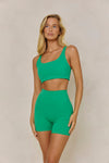 Astoria LUXE BALANCE Staple Sports Bra - Palm Green - Adults Skate Too LLC