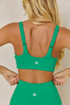 Astoria LUXE BALANCE Staple Sports Bra - Palm Green - Adults Skate Too LLC