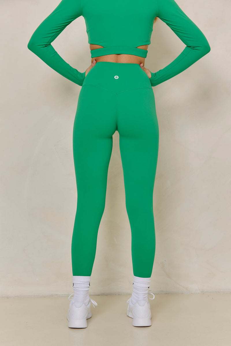 Astoria LUXE BALANCE Full Length Legging - Palm Green - Adults Skate Too LLC