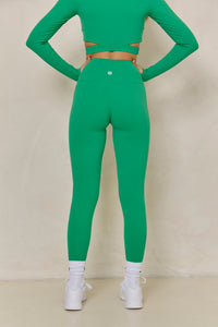 Astoria BALANCE Crossover Sleeve Crop - Palm Green - Adults Skate Too LLC