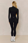 Astoria LUXE BALANCE Zip Up Jacket - Black - Adults Skate Too LLC