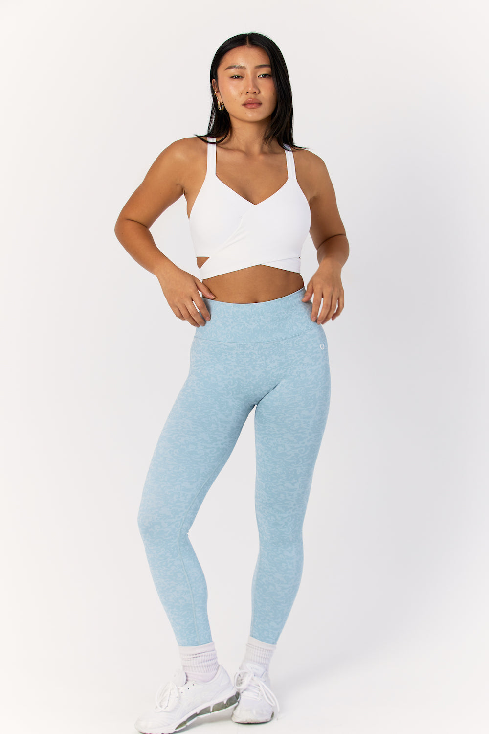 Astoria LIVE LUXE Crossover Crop - White - Adults Skate Too LLC