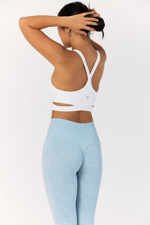 Astoria LIVE LUXE Crossover Crop - White - Adults Skate Too LLC