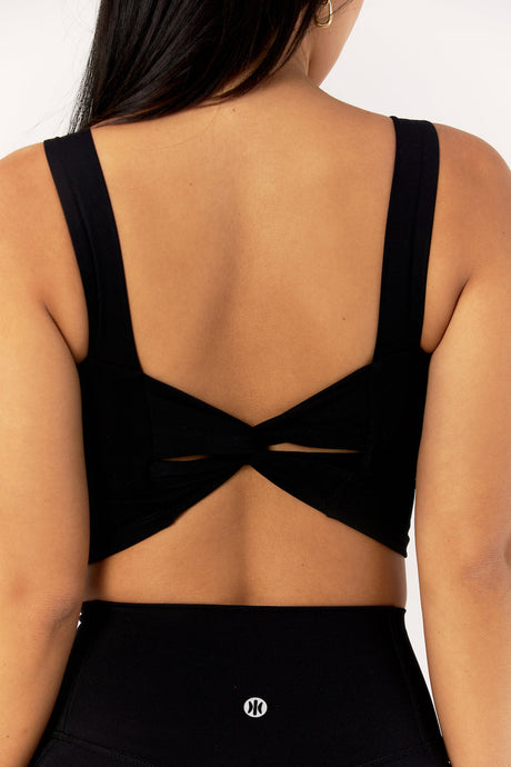 Astoria LIVE LUXE Crossed Sports Crop - Black - Adults Skate Too LLC