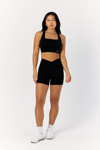 Astoria LIVE LUXE Square Neck Crop - Black - Adults Skate Too LLC