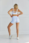 Astoria LUXE BALANCE Short - Blue Gingham - Adults Skate Too LLC