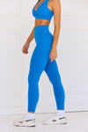 Astoria LUXE BALANCE Plunge Sports Bra - Sapphire Blue - Adults Skate Too LLC