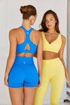 Astoria LUXE BALANCE Plunge Sports Bra - Marigold - Adults Skate Too LLC