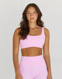 Astoria LUXE IGNITE Staple Sports Bra - Bubblegum Pink - Adults Skate Too LLC