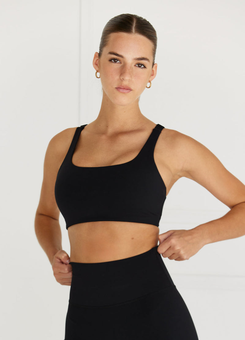 Astoria LUXE IGNITE Staple Sports Bra - Black - Adults Skate Too LLC