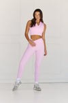 Astoria LUXE IGNITE Full Length Legging - Bubblegum Pink - Adults Skate Too LLC