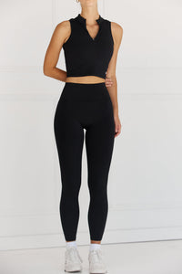 Astoria LUXE IGNITE Full Length Legging - Black - Adults Skate Too LLC