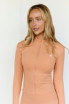 Astoria LUXE BALANCE Zip Up Jacket - Spice - Adults Skate Too LLC