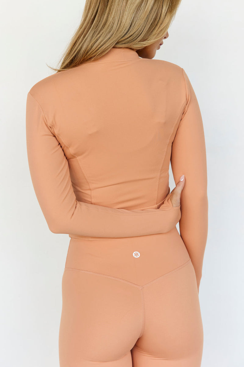 Astoria LUXE BALANCE Zip Up Jacket - Spice - Adults Skate Too LLC