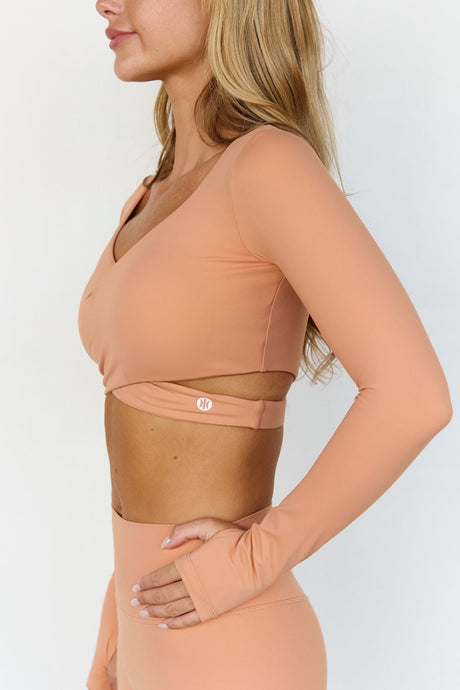 Astoria BALANCE Crossover Sleeve Crop - Spice - Adults Skate Too LLC