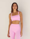 Astoria LUXE BALANCE Signature Sports Bra - Candy Pink - Adults Skate Too LLC