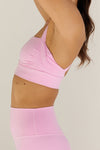 Astoria LUXE BALANCE Signature Sports Bra - Candy Pink - Adults Skate Too LLC