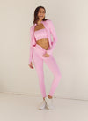 Astoria LUXE BALANCE Zip Up Jacket - Candy Pink - Adults Skate Too LLC