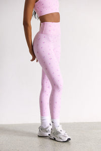 Astoria LUXE BLOSSOM Full Length Legging - Cherry - Adults Skate Too LLC