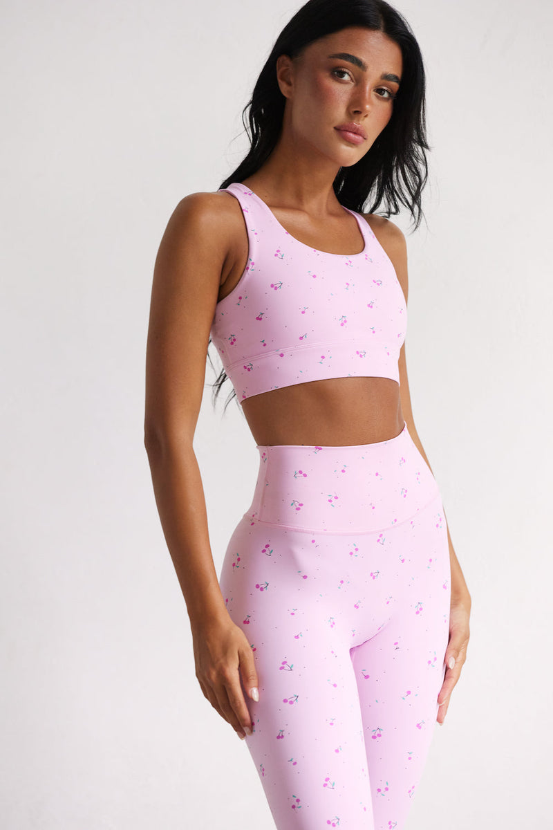 Astoria LUXE BLOSSOM Sports Crop - Cherry - Adults Skate Too LLC