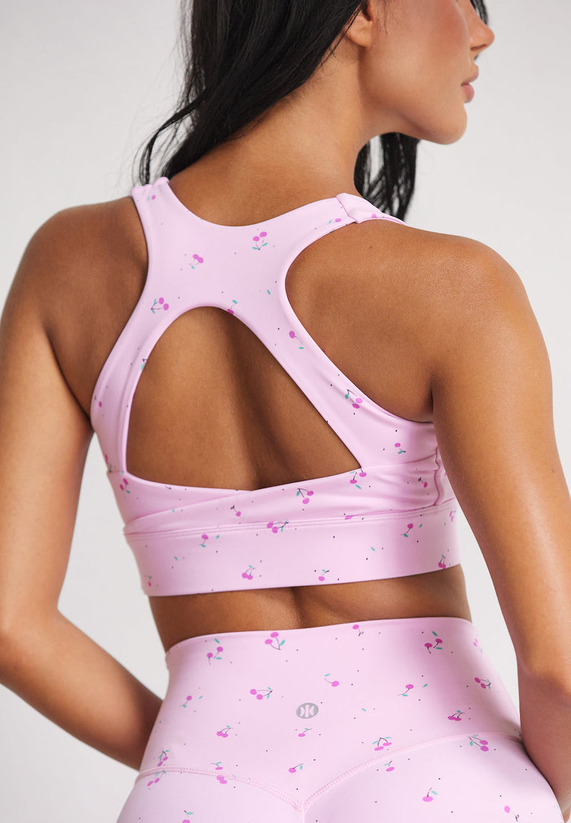 Astoria LUXE BLOSSOM Sports Crop - Cherry - Adults Skate Too LLC