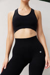 Astoria CONTOUR Seamless Sports Bra - Black - Adults Skate Too LLC