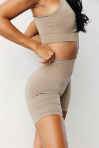 Astoria CONTOUR Seamless Short - Mocha - Adults Skate Too LLC