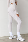 Astoria LUXE BALANCE Full Length Legging - Beige Gingham - Adults Skate Too LLC