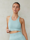 Astoria CONTOUR Ribbed Seamless Sports Crop - Seafoam - Adults Skate Too LLC