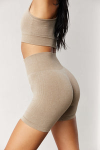 Astoria CONTOUR Seamless Short - Mocha - Adults Skate Too LLC