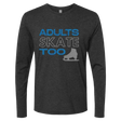 Adults Skate Too Glitter Long Sleeve - Adults Skate Too LLC