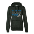 Adults Skate Too Glitter Glitter Hoodie - Adults Skate Too LLC