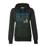 Adults Skate Too Glitter Glitter Hoodie - Adults Skate Too LLC