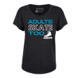 Adults Skate Too Inline Dolman Tee - Adults Skate Too LLC