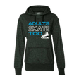 Adults Skate Too Glitter Hoodie - Adults Skate Too LLC