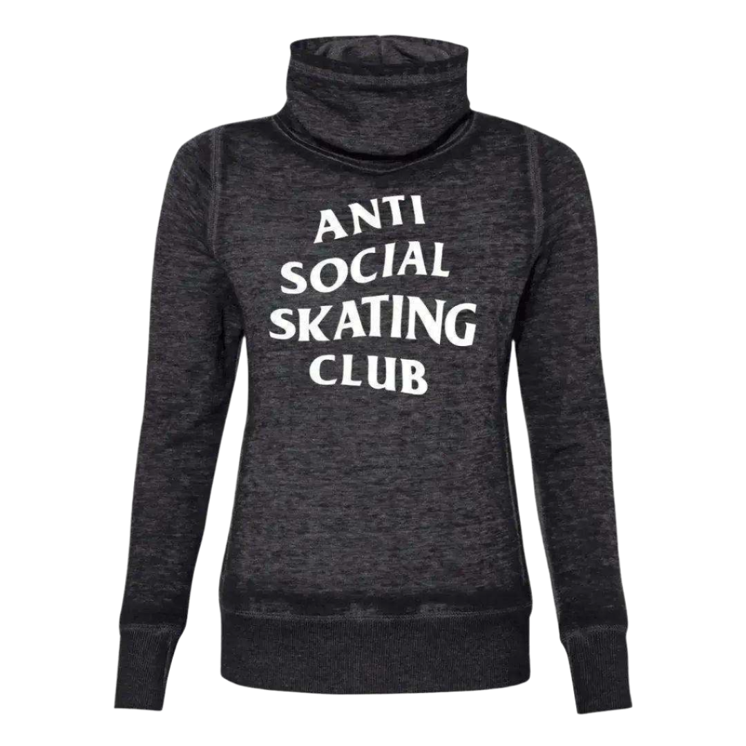 Anti Social Skating Club Cowl Neck Sweatshirt - Adults Skate Too LLC