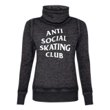 Anti Social Skating Club Cowl Neck Sweatshirt - Adults Skate Too LLC