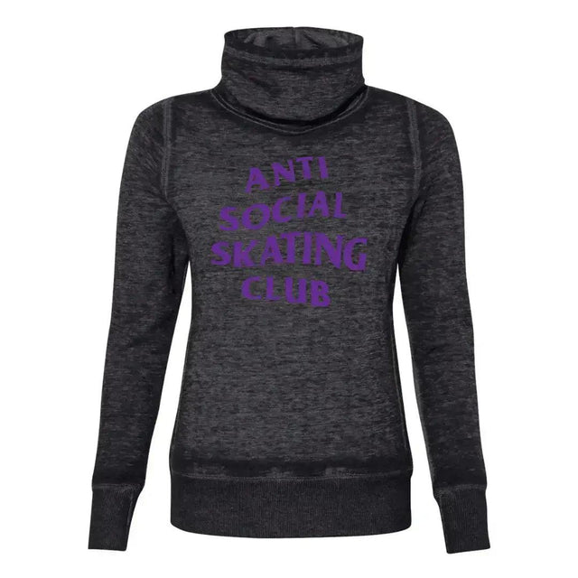 Anti Social Skating Club Cowl Neck Sweatshirt - Adults Skate Too LLC