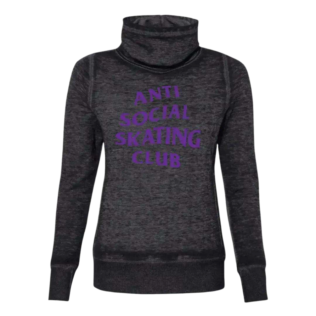 Anti Social Skating Club Cowl Neck Sweatshirt - Adults Skate Too LLC